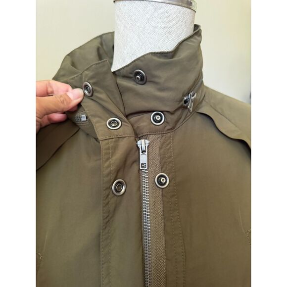 Free People Women's Windswept Jacket Green Olive Lightweight Size XS No Hood - Picture 8 of 16